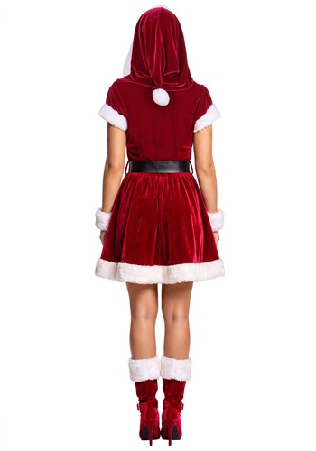Women's Santa Claus Plush Costume Dress | Christmas Costumes