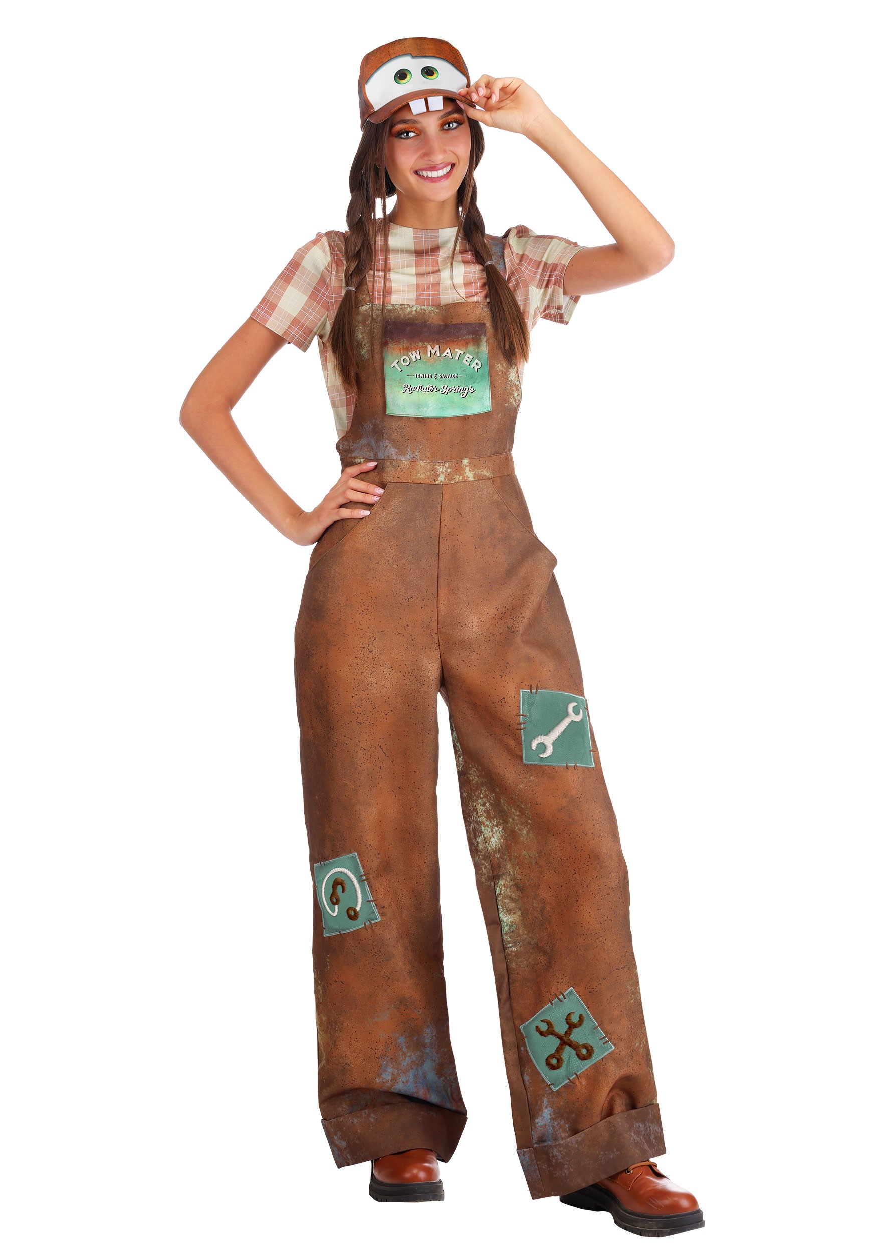 Women's Disney Pixar CARS Tow Mater Costume | Movie Costumes