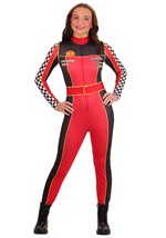 Womens Disney Pixar CARS Pitcrew Uniform Costume Alt 1