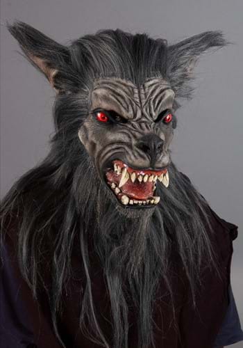 Adult Night Hound Costume Mask