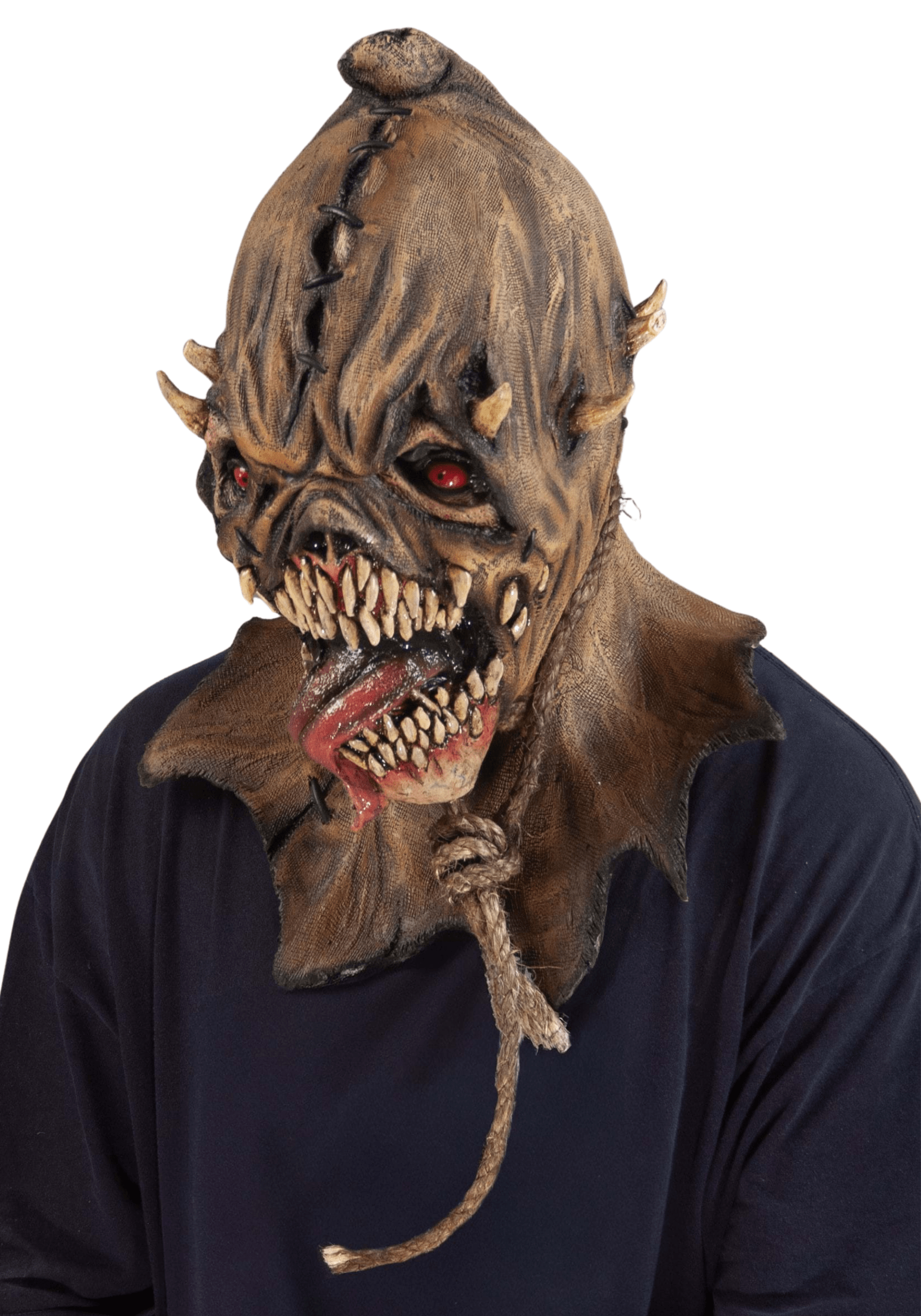 Scary Zombie Witch Latex Halloween Mask – Adult Unisex Fancy Dress Costume