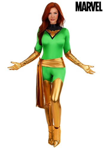 Adult Prestige Marvel X Men Jean Grey Phoenix Costume Main 1