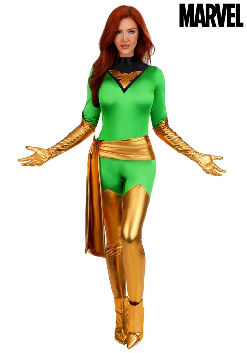 Adult Prestige Marvel X Men Jean Grey Phoenix Costume Main 1