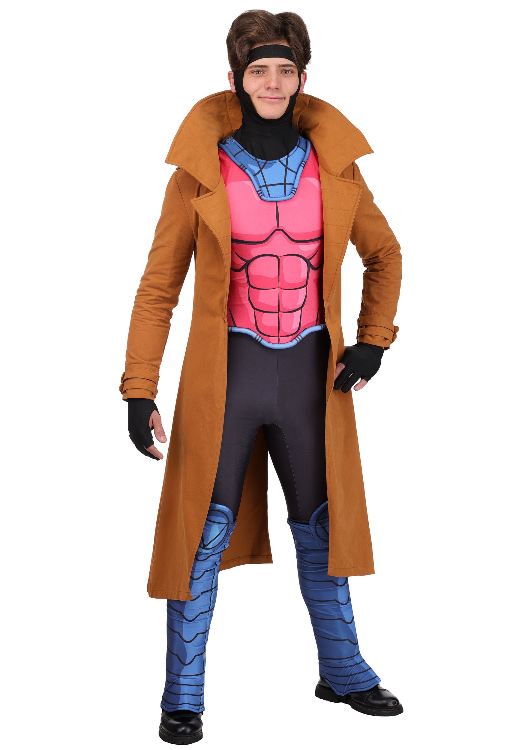 Men's Marvel X-Men Gambit Premium Costume | Marvel Costumes