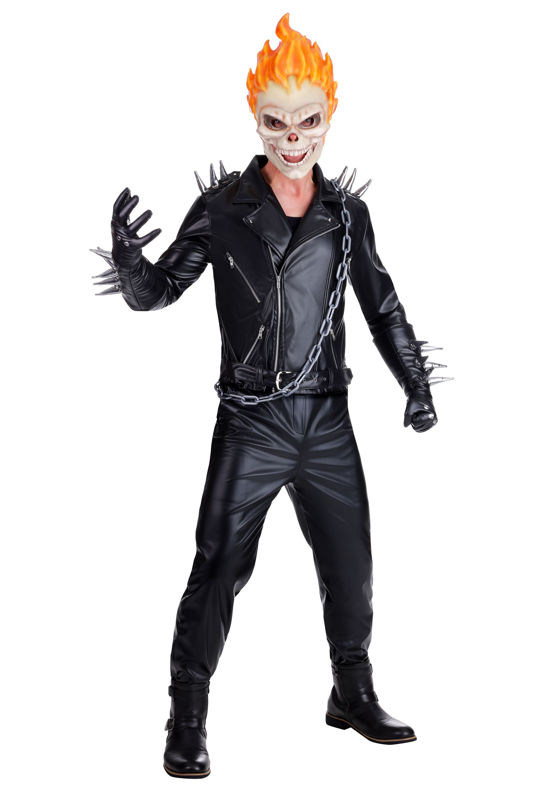 Men's Marvel Deluxe Ghost Rider Costume | Marvel Costumes