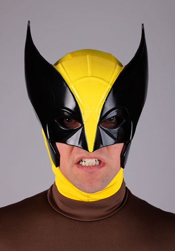 Men's Marvel X-Men Brown Wolverine Premium Costume | Marvel Costumes