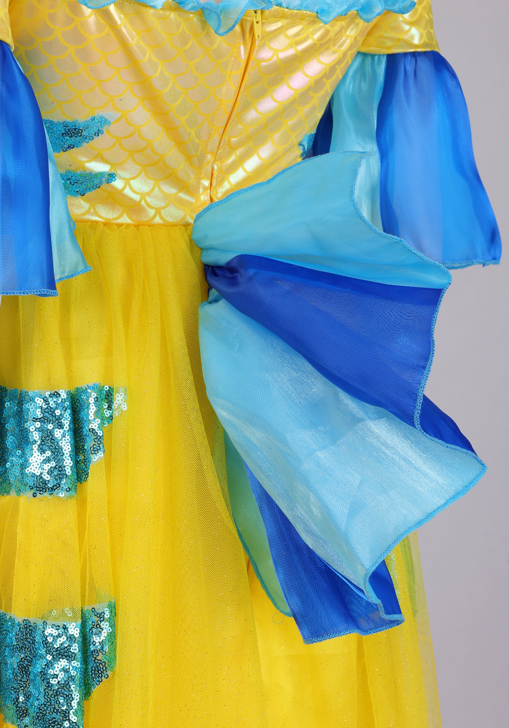 blue and yellow fancy dress Buy Bold Halloween Outfits DEALS2025 120 cm / 47.2 Size:X-Large/17-17.5 Neck/32-33 Sleeve Esmee Dress in Aqua
