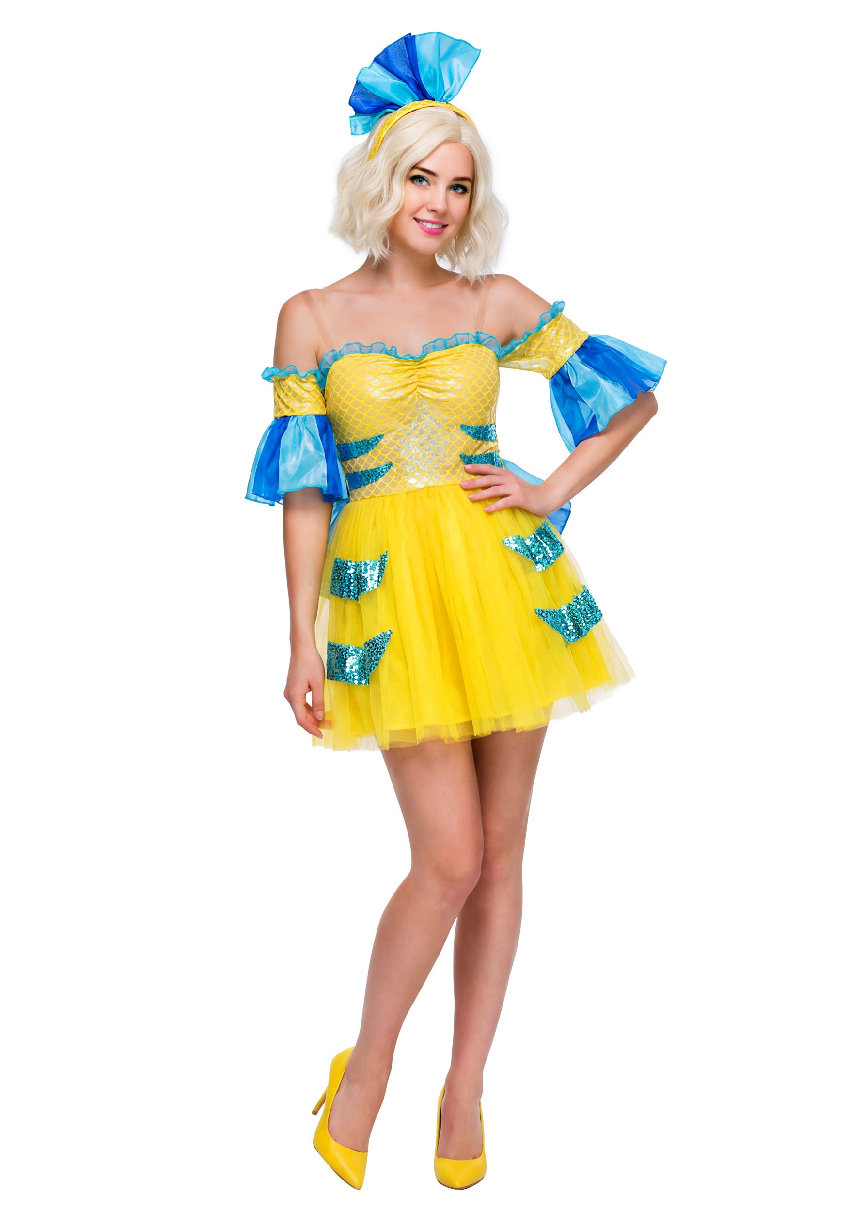 Disney The Little Mermaid Flounder Women's Costume | Disney Costumes