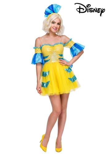 Womens Disney The Little Mermaid Flounder Costume