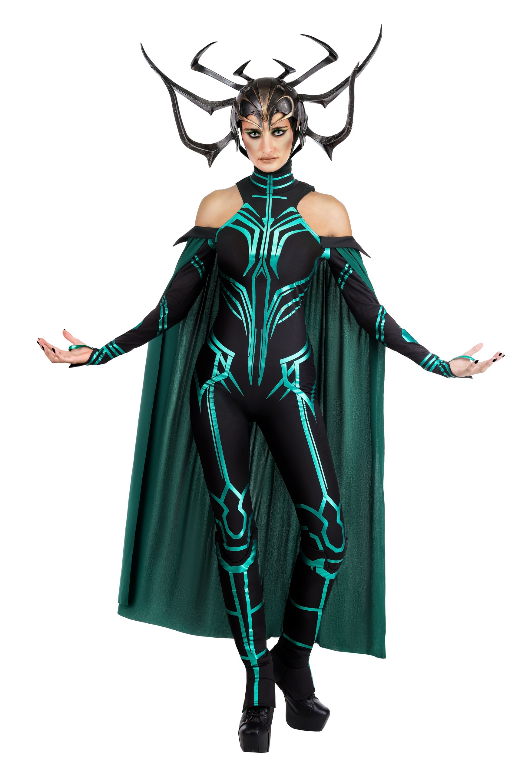 Women's Marvel Thor: Ragnarok Hela Premium Costume | Marvel Costumes