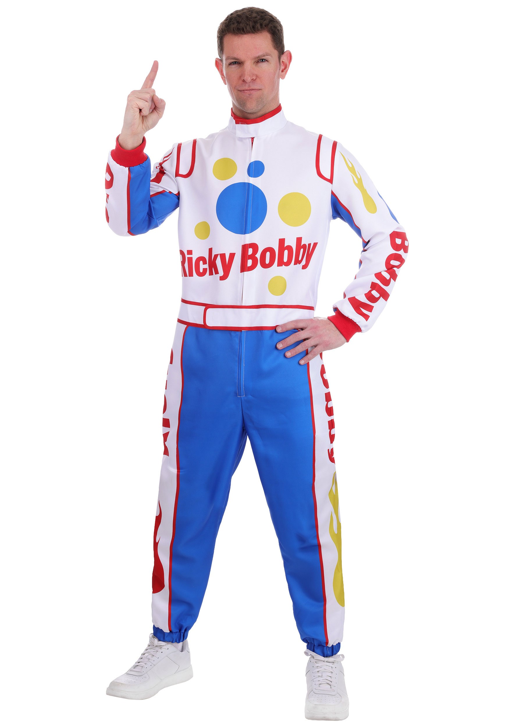Men's Talladega Nights Ricky Bobby Costume | Movie Costumes