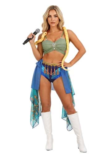 Women's Sexy Serpentine Pop Star Costume-update