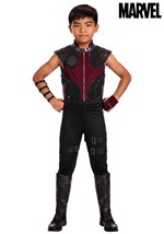 Boys Marvel Avengers Deluxe Hawkeye Costume Main 1