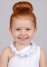 Girl's Toddler The Flintstones Wilma Flintstone Costume Alt 