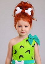 Girl's The Flintstones Pebbles Flintstone Costume Dress Alt 