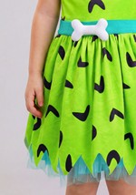 Girl's The Flintstones Pebbles Flintstone Costume Dress Alt 