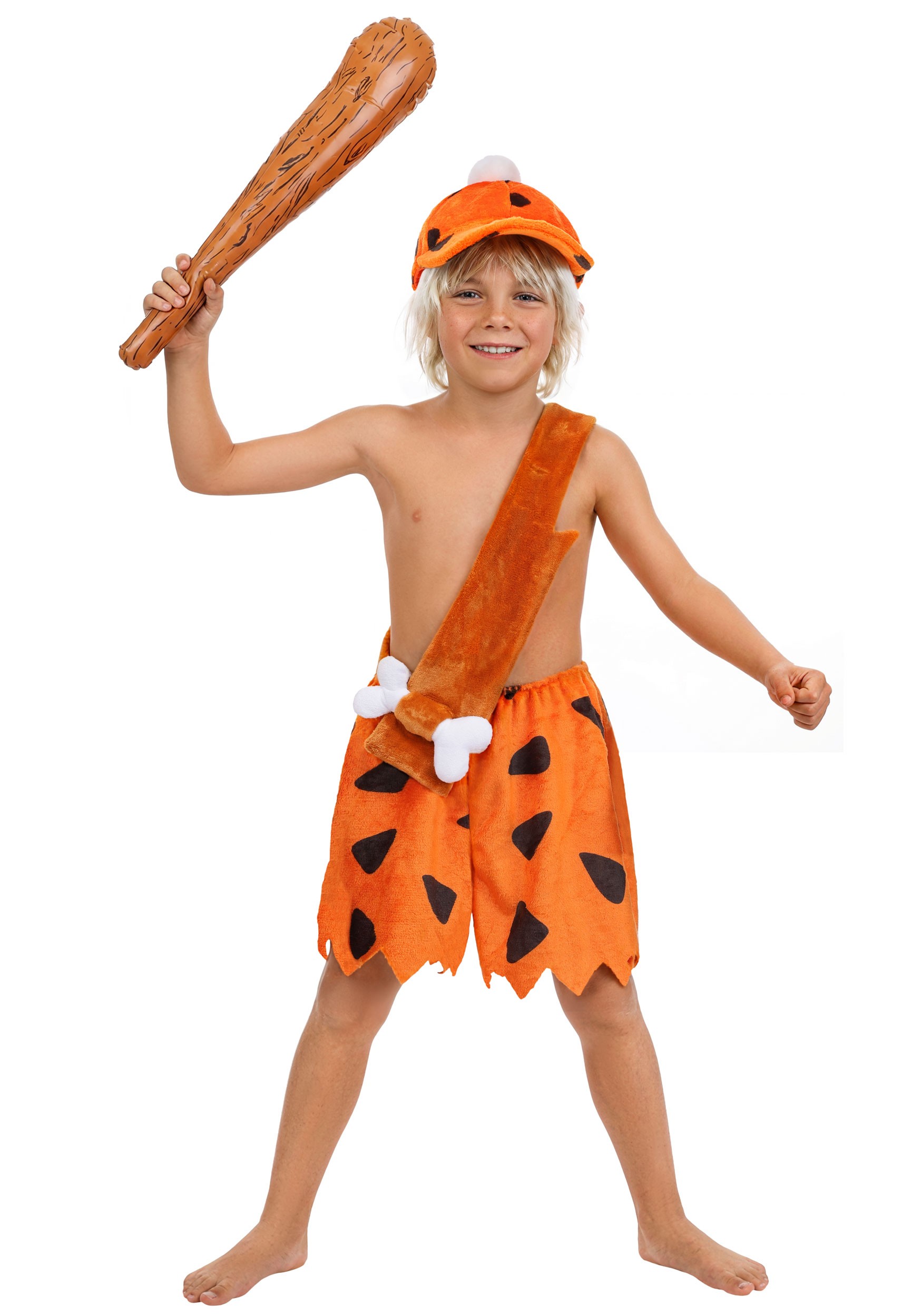 The Flintstones Bamm-Bamm Rubble Boy's Costume | TV Costumes