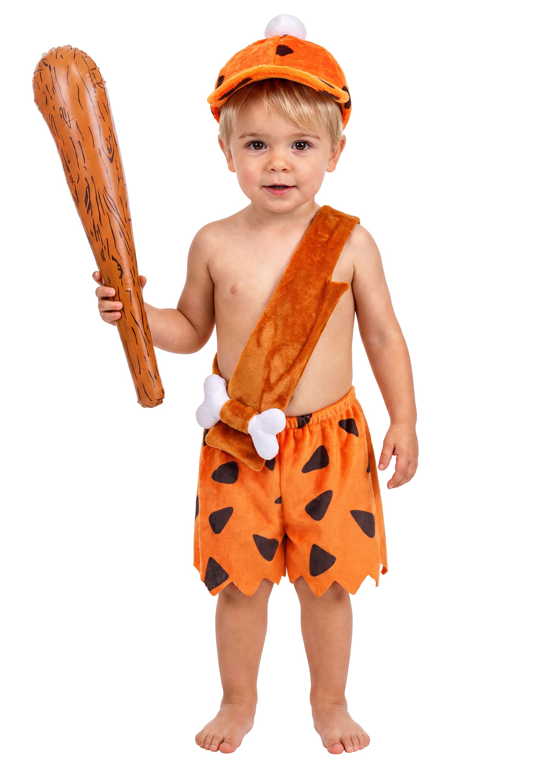 Boy's The Flintstones Bamm-Bamm Rubble Toddler Costume | TV Costumes