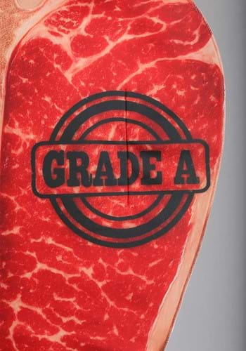 Grade A Steak Adult Costume | Food Costumes