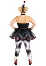 Womens Plus Twisted Clown Costume Alt 1