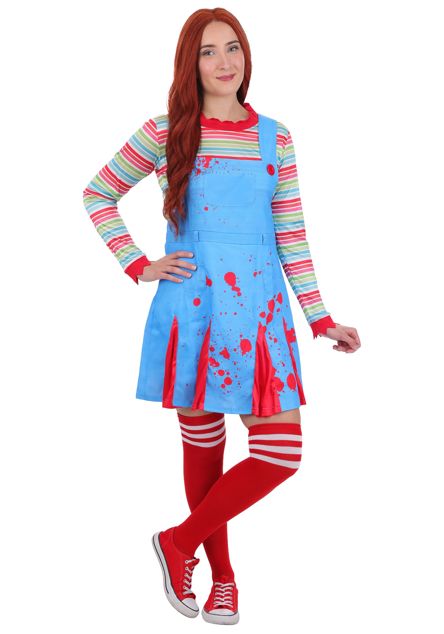 "Come Play" Killer Doll Women's Costume | Horror Movie Costumes
