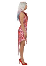 Women's High Steaks Pop Star Costume Meat Dress Alt 4