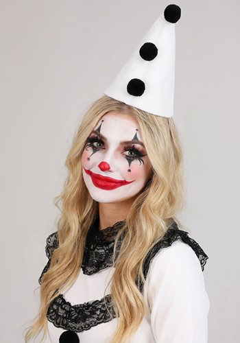 Women's Pierrot Clown Dress Costume | Clown Costumes