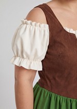 Plus Size Womens Renaissance Tavern Maiden Costume Alt 6