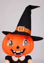 Gourdgeous Vintage Pumpkin Witch Animatronic Alt 3