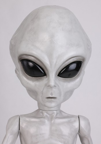 4.5FT Animatronic Little Grey Man Alien Decoration | Animatronics