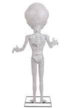 4.5FT Little Grey Man Alien Animatronic Decoration Alt 3