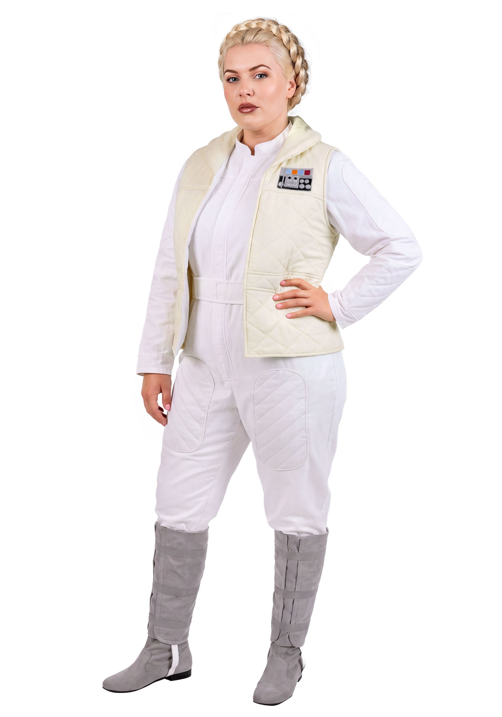 Plus Size Star Wars Hoth Leia Women's Costume | Star Wars Costumes
