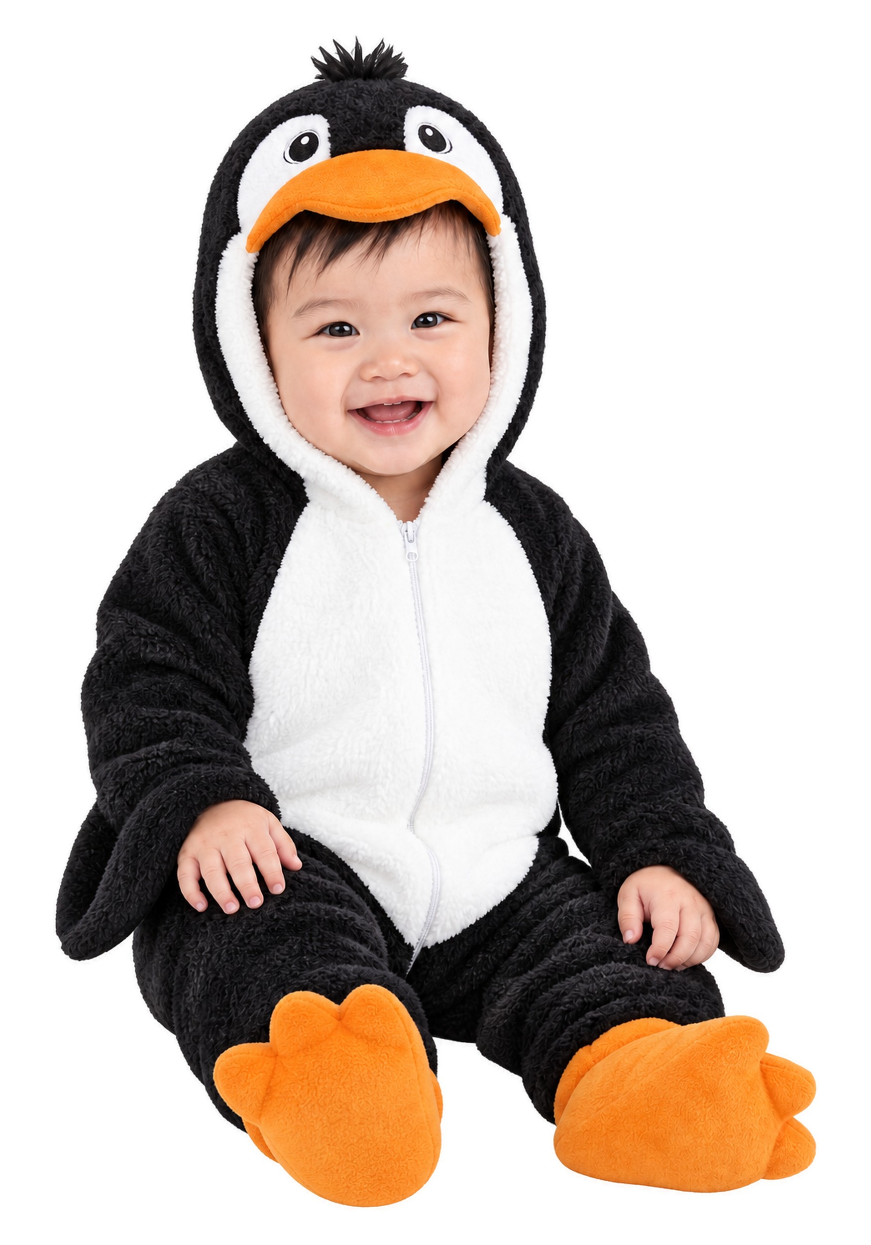 Plush Penguin Infant Costume | Animal Costumes
