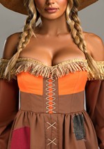 Women's Perfectly Patched Scarecrow Costume Alt 1