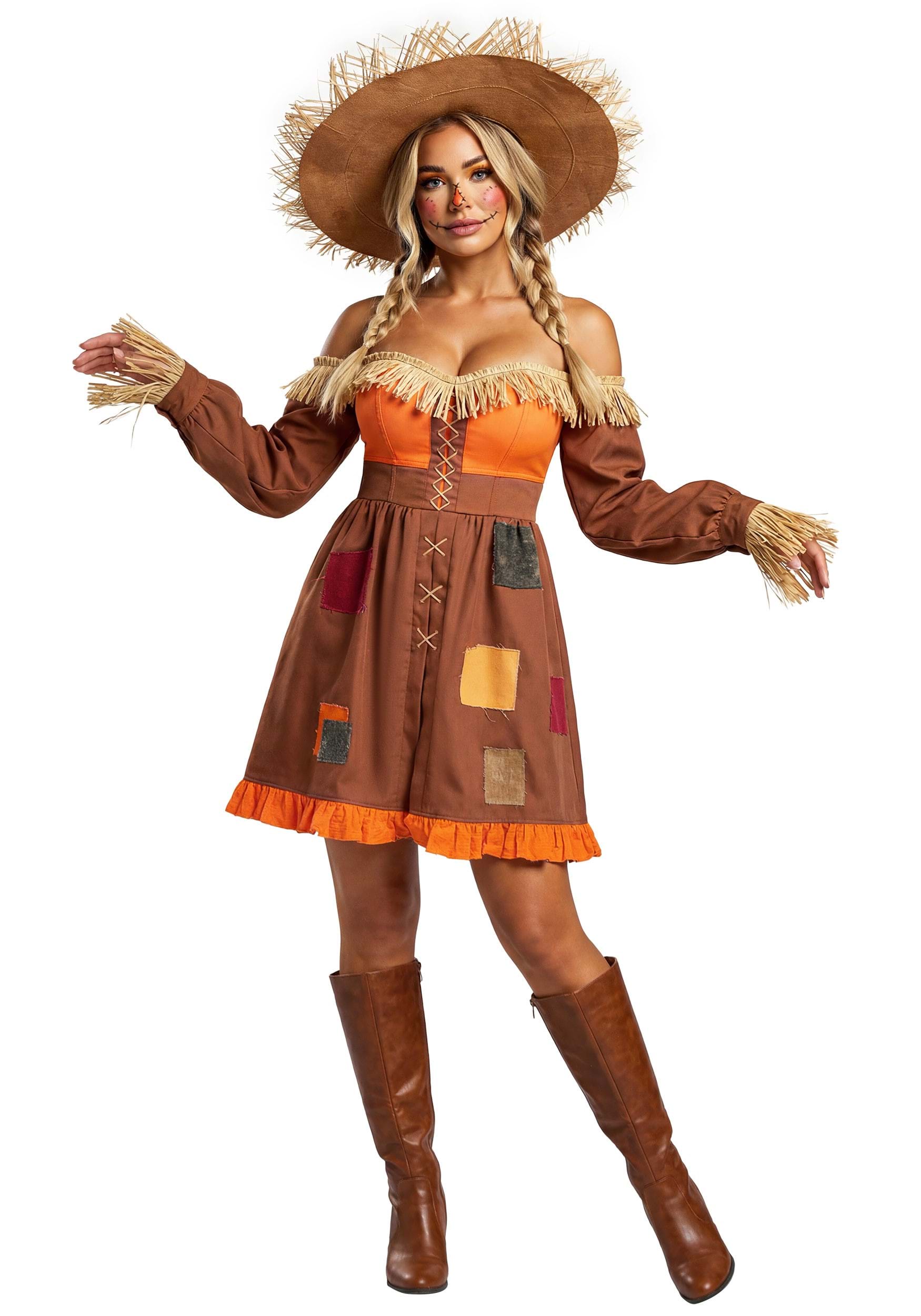 Perfectly Patched Scarecrow Women's Costume | Storybook Costumes