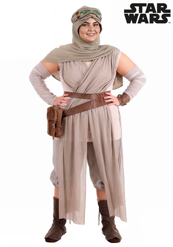 Plus Size Premium Star Wars Rey Costume