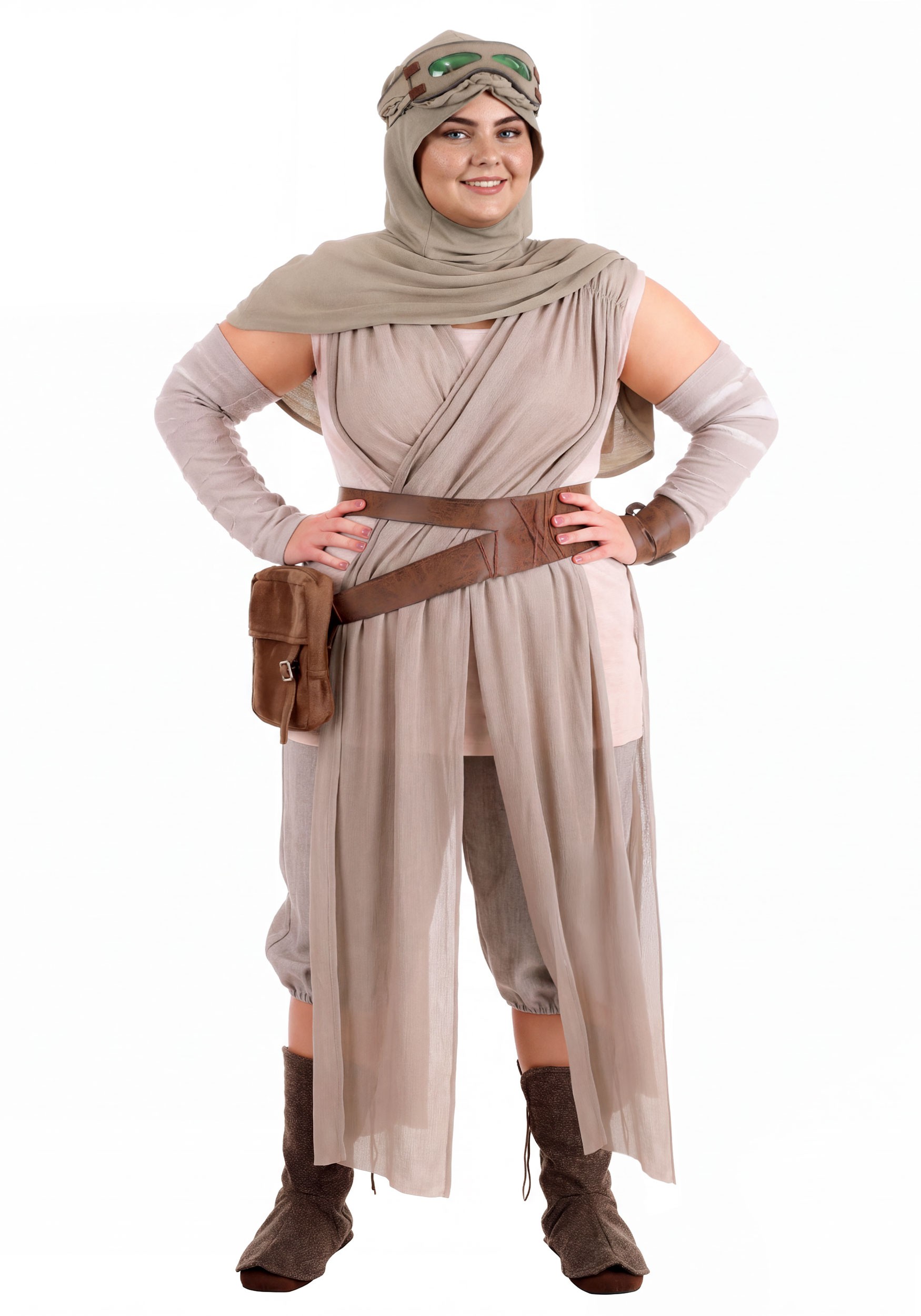 Plus Size Premium Star Wars Rey Women's Costume | Star Wars Costumes