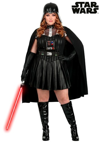 Plus Size Womens Star Wars Darth Vader Costume Dress