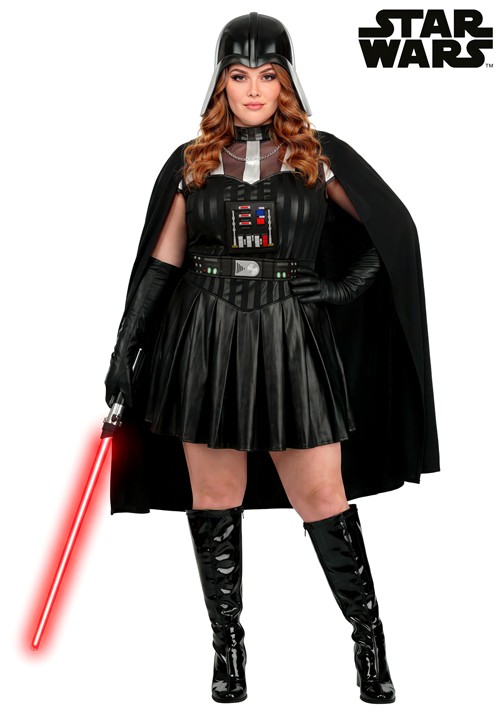 Plus Size Womens Star Wars Darth Vader Costume Dress