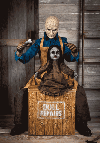 The Doll Makers Curse Animatronic Decoration