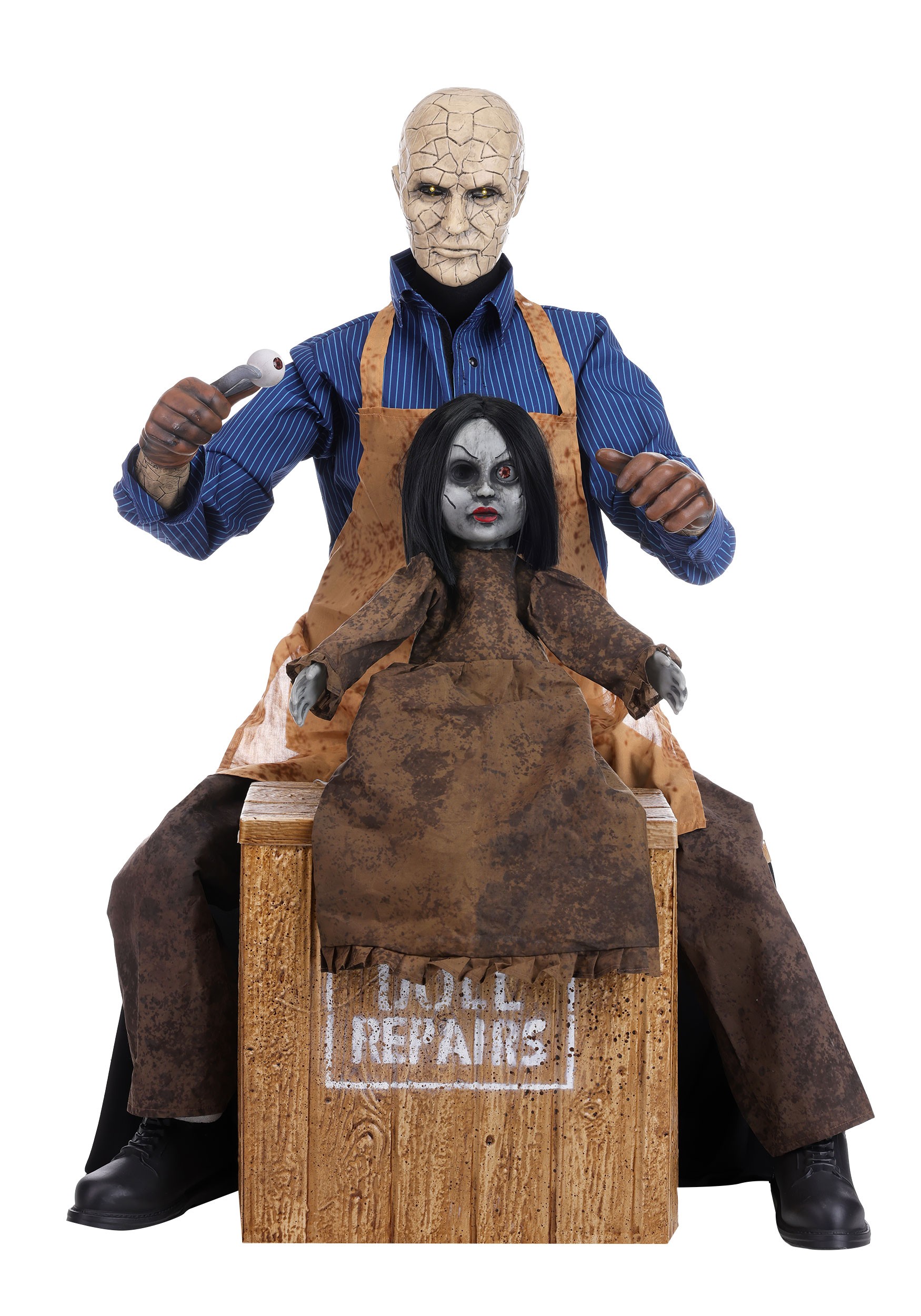 5.9FT Animatronic The Doll Maker's Curse Decoration | Animatronics