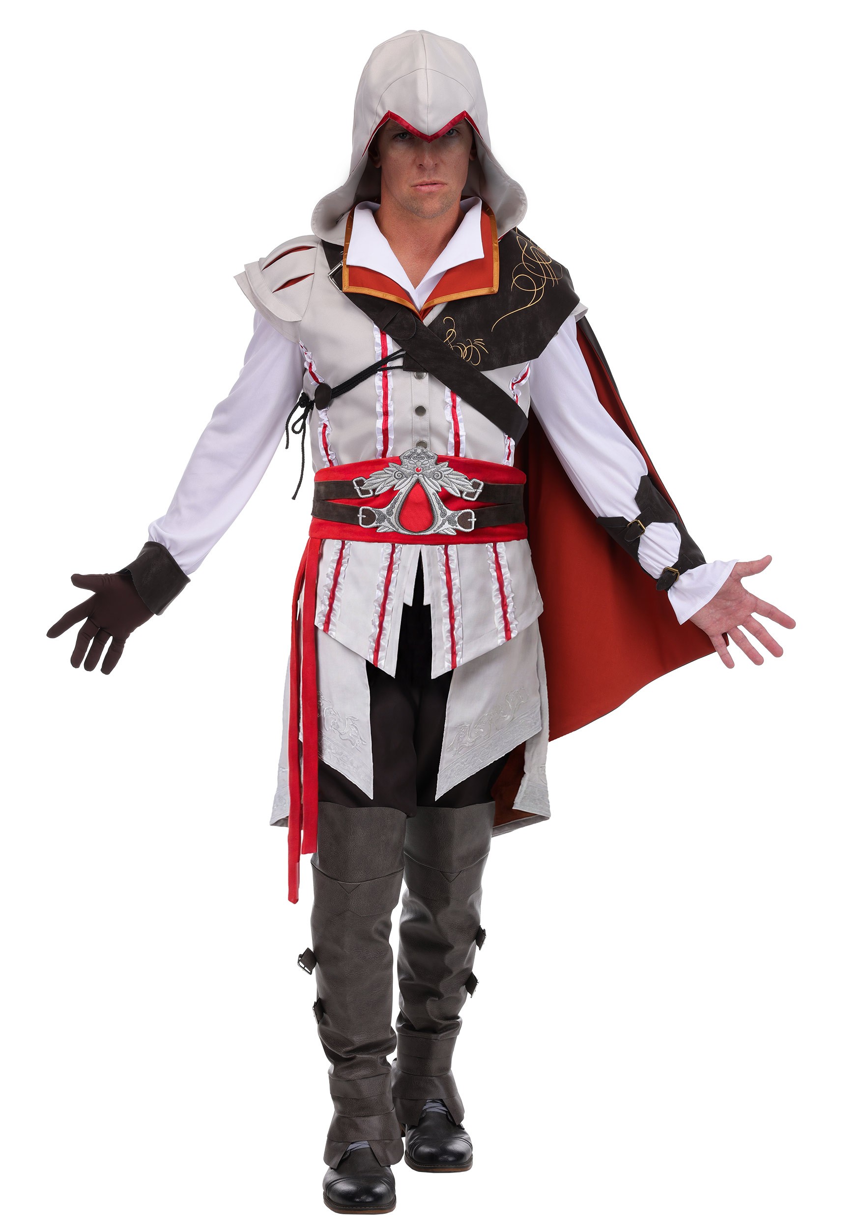 Men's Assassin’s Creed Ezio Auditore Costume | Video Game Costumes