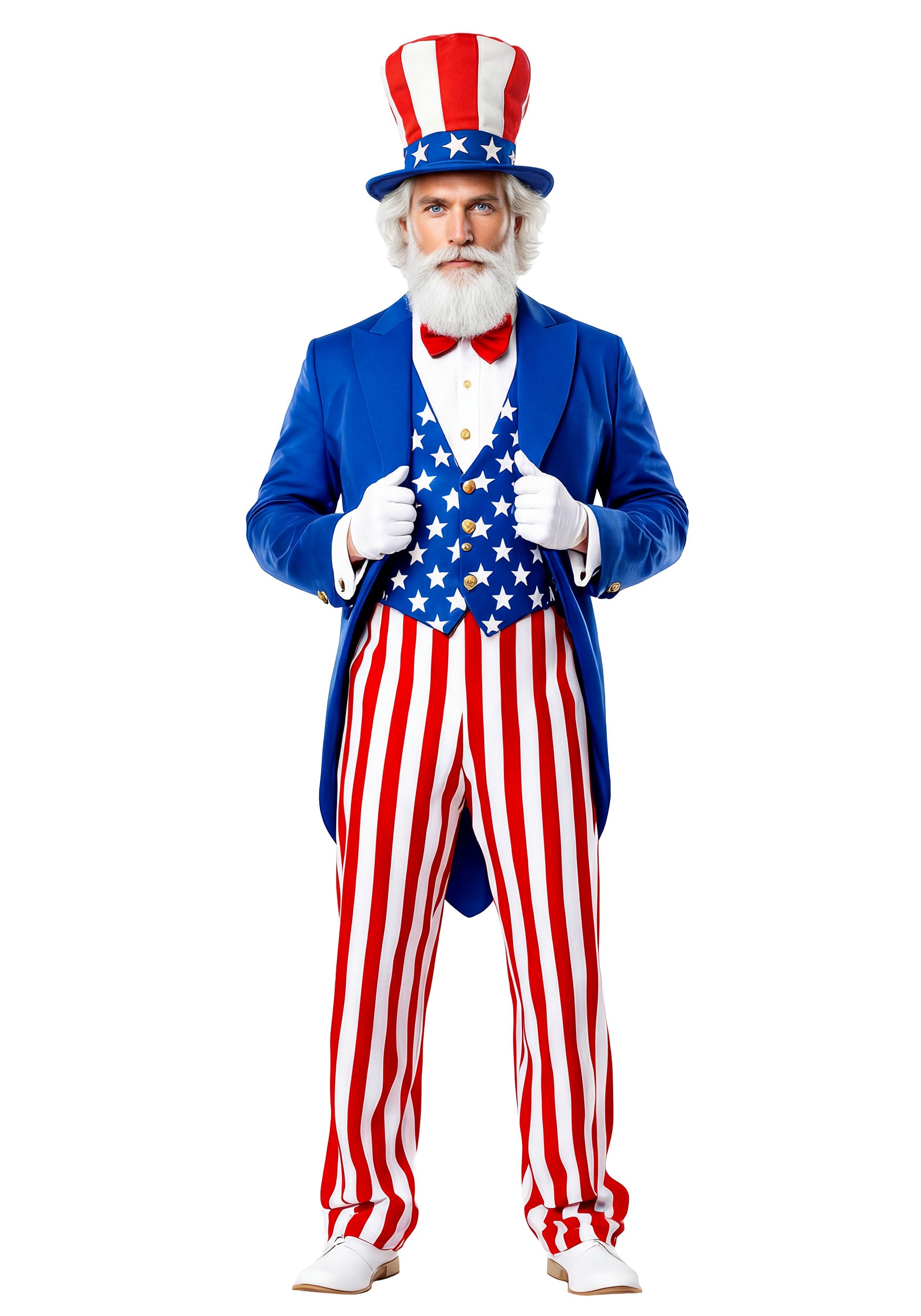 Iconic Uncle Sam Men's Costume | 4th of July Costumes