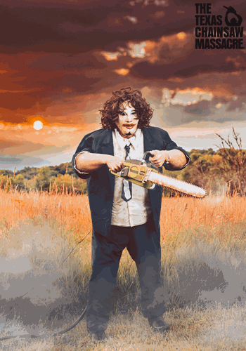 Pretty Woman Chainsaw Massacre Leatherface Animatronic