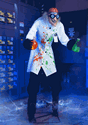 Archibald Tinklerdoom Mad Scientist Animatronic Decoration