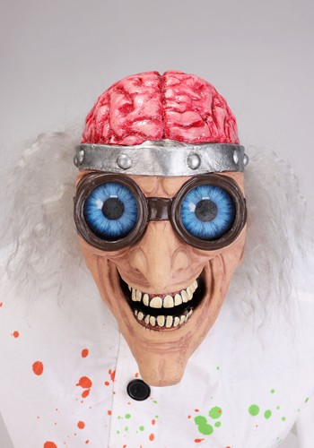 6FT Animatronic Dr. Archibald Tinkerdoom the Mad Scientist Decoration | Animatronics