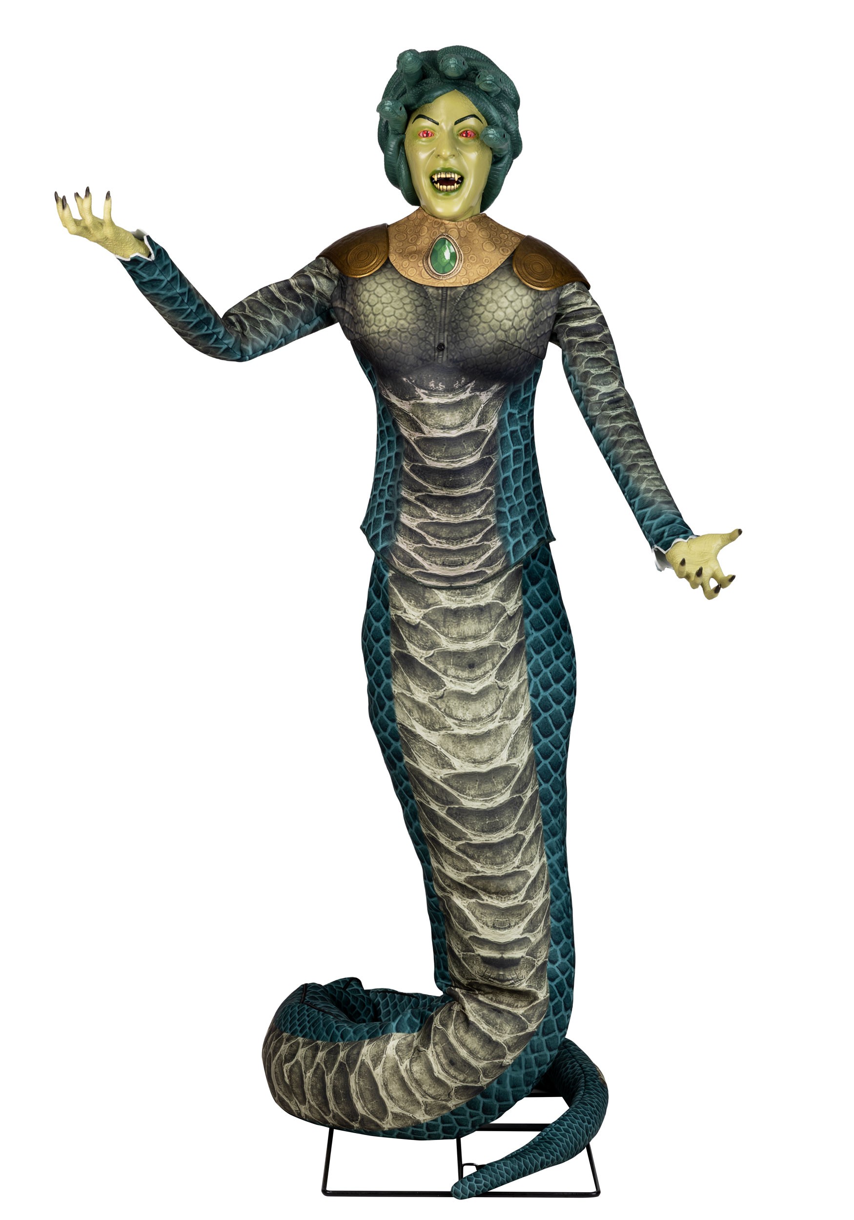 6FT Animatronic Monstrous Medusa Decoration | Animatronics