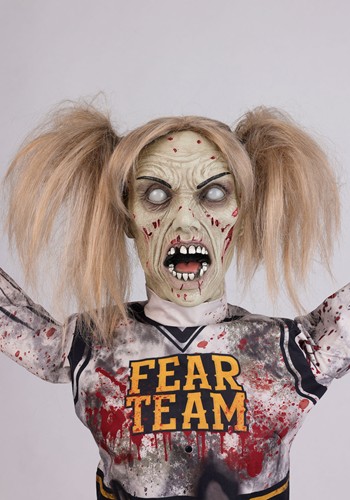 5.3FT Animatronic Dead Squad Debbie the Zombie Cheerleader Decoration | Animatronics