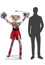 Dead Squad Debbie Zombie Cheerleader Animatronic Alt 7