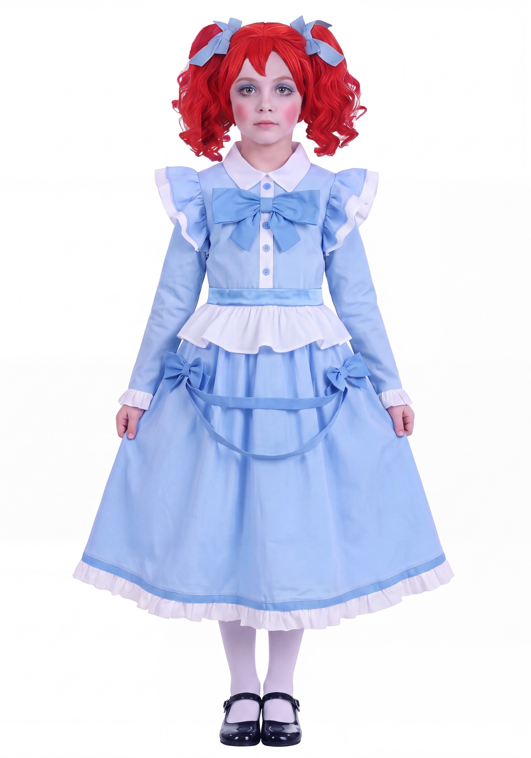Kid's Poppy Playtime Poppy Costume Dress | Video Game Costumes
